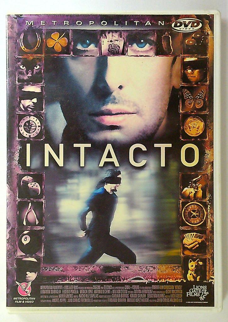 Dvd du film Intacto - Thriller Juan Carlos Fresnadillo