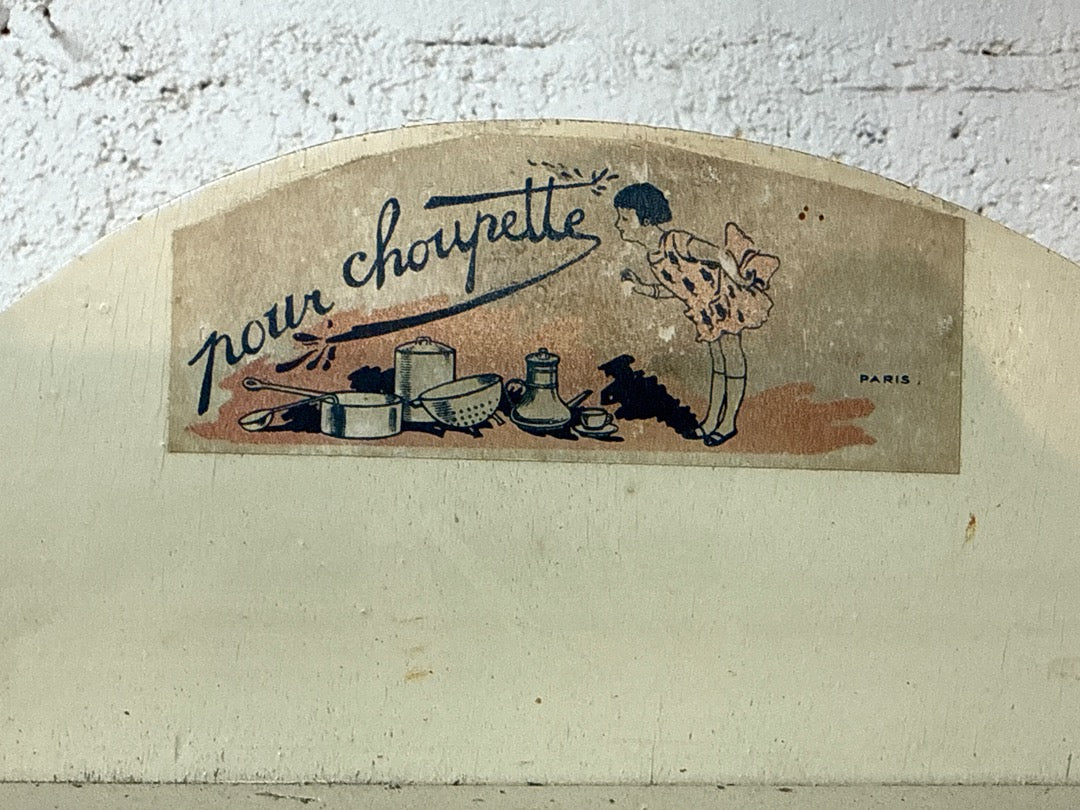 Meuble jouet Pour Choupette – Vaisselier en bois