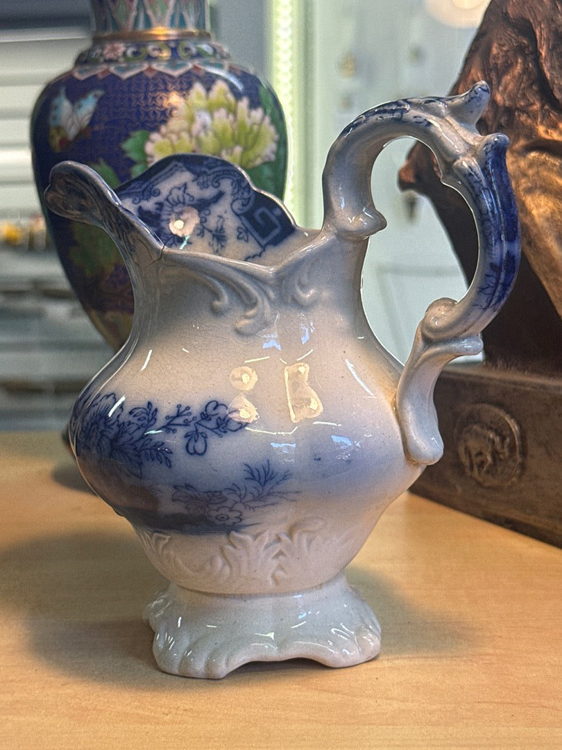 Pichet – Flow Blue – Vaisselle – Décor floral bleu