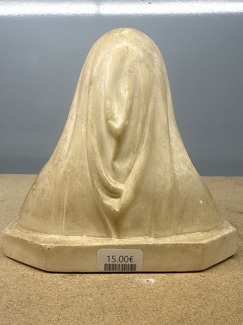 Buste Sainte Thérèse – Décoration – Ornement ancien en plâtre