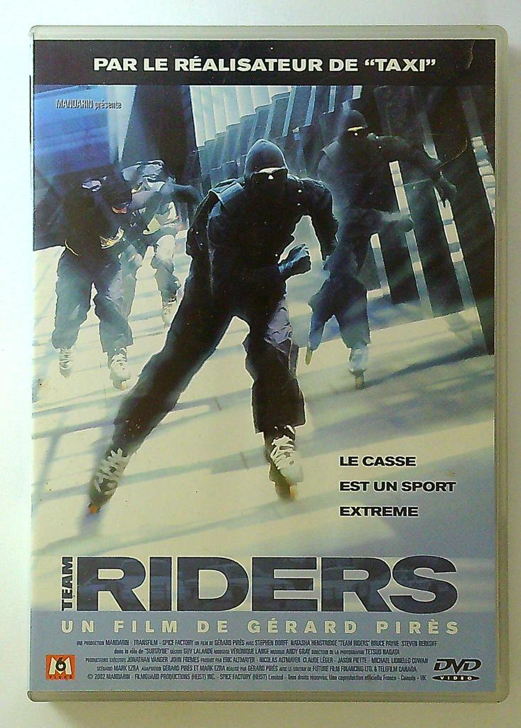 Dvd film Riders Warner Bros bleu