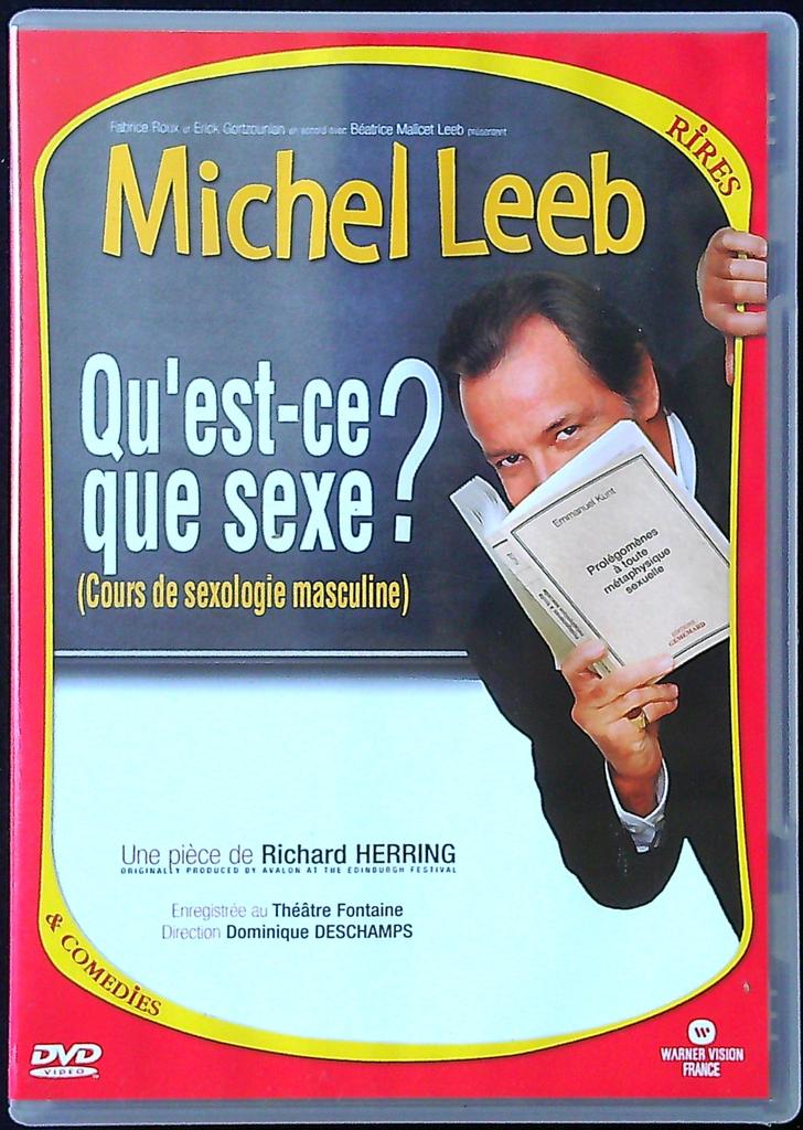 Dvd Michel Leeb – Qu'est-ce que sexe ? – Spectacle – Humour