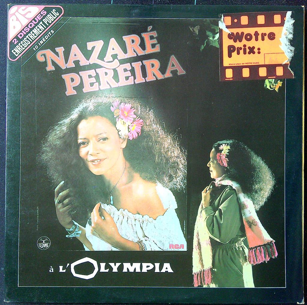 Double vinyle – Nazaré Pereira à l'olympia – Musique – Enregistrement public