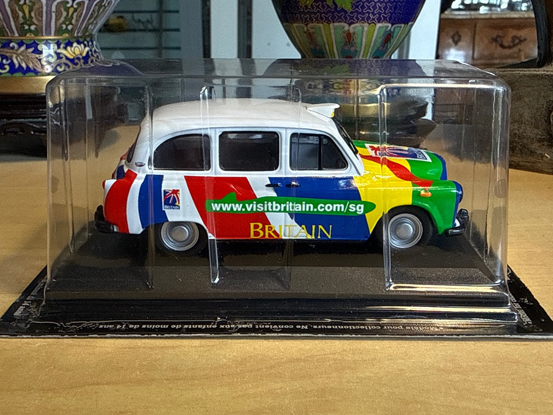 Voiture miniature – Lti Fx4 Altaya – Taxi Singapour bleu