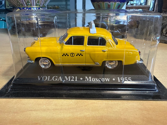Voiture – Deagostini Volga M21 – Jouet – Taxi jaune