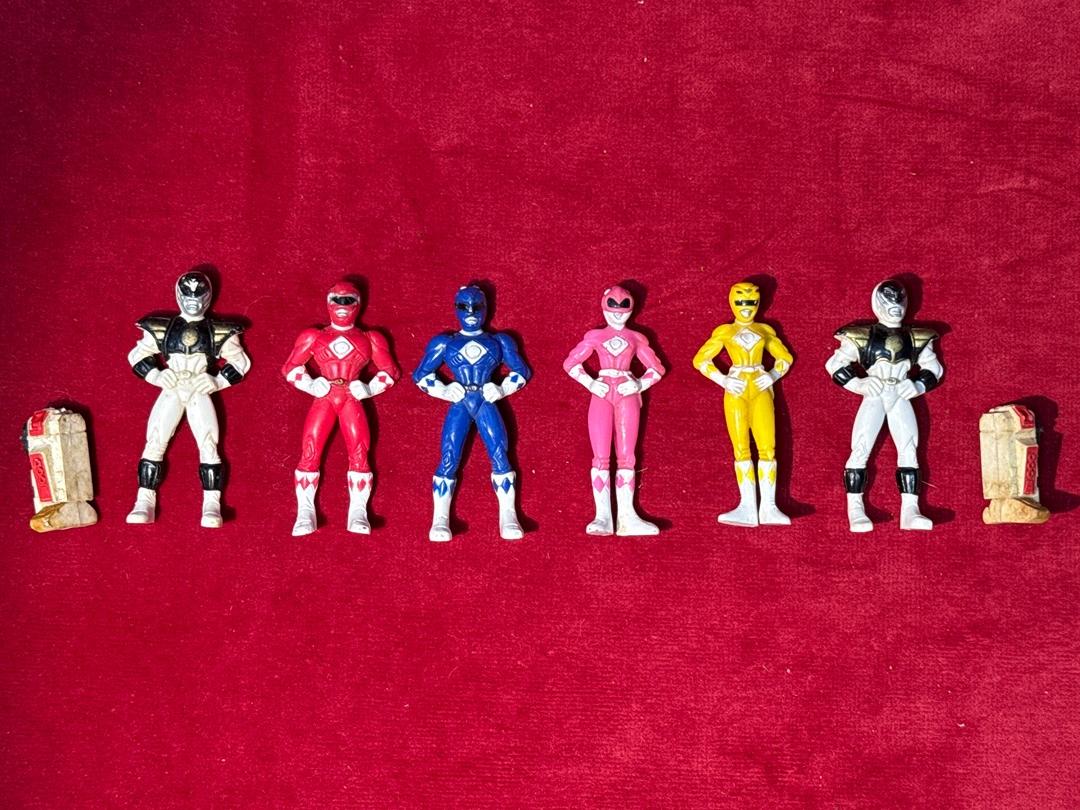 Lot figurines Power Rangers vintage Saban Bandai
