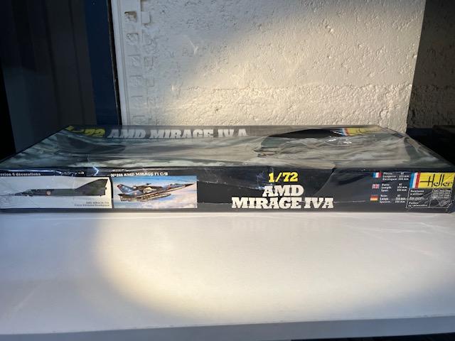 Maquette Heller N°351 Amd Mirage Iv A