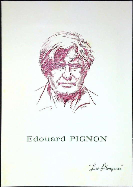 Édouard Pignon Les Plongeurs Enveloppe Dépliant Timbre 1er jour Encart Fdc Yvert et Tellier (Copie)