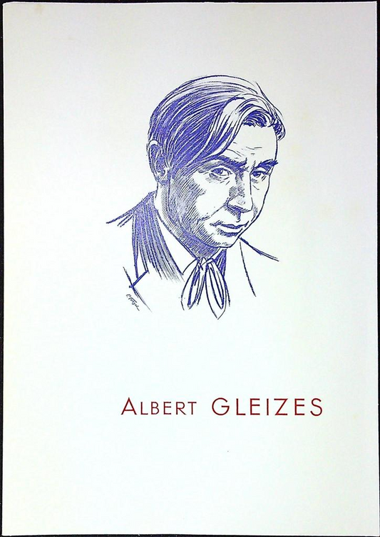Albert Gleizes Enveloppe Dépliant Timbre 1er jour Encart Fdc Yvert et Tellier