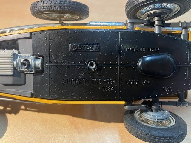 Voiture Collection Bugatti Type 59 1/18 Burago