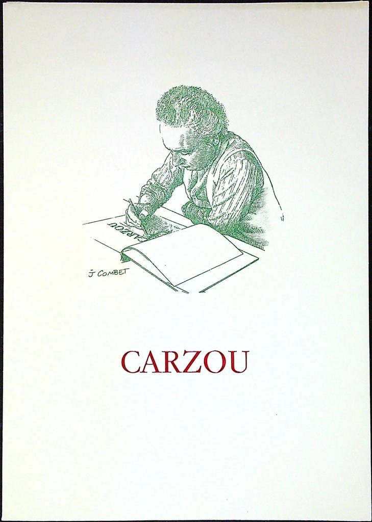 Carzou Enveloppe Dépliant Timbre 1er jour Encart Fdc Yvert et Tellier