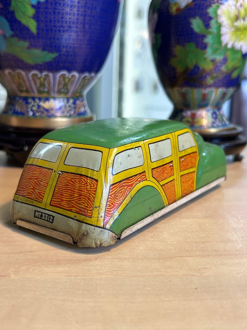 Voiture miniature Woody – Mt 3312 – Jouet – Tôle verte