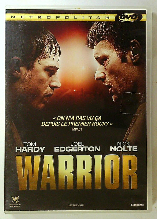Dvd Warrior Tom Hardy Joel Edgerton Metropolitan