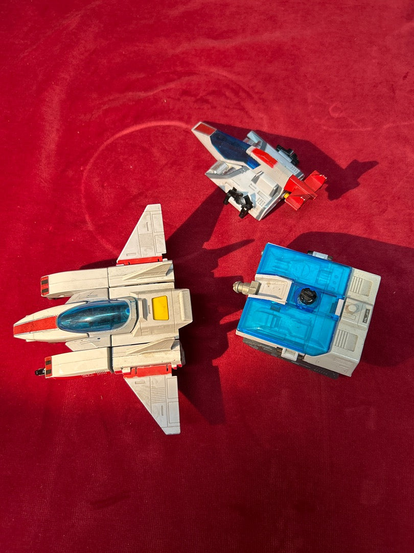Vaisseau spatial vintage New Super Abega Pc-39 Jetrobo Bandai