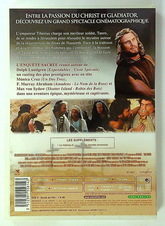 L'enquête sacrée dvd Metropolitan Dolph Lundgren
