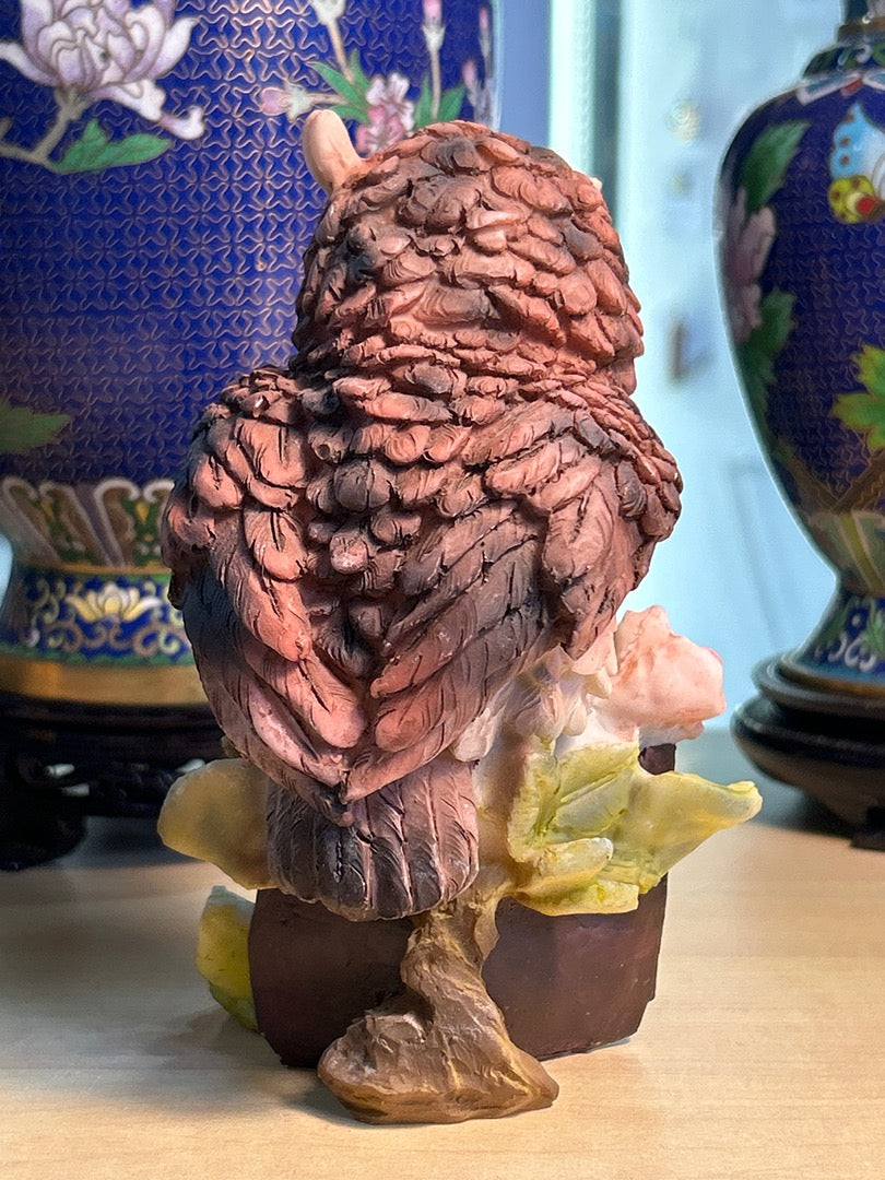 Figurine Hibou / Chouette sur livre