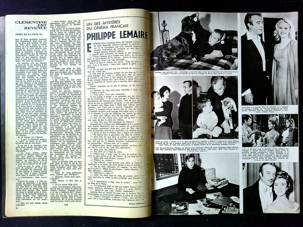 Magazine Festival N° 730 – Cinéma – Elga Andersen vintage