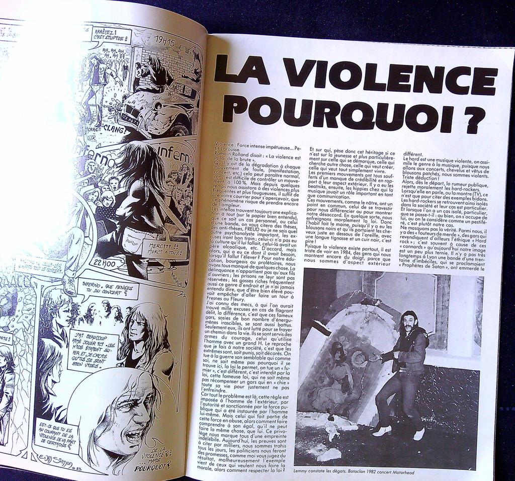 Magazine – Enfer Magazine N°8 – Musique – Vintage Hard Rock