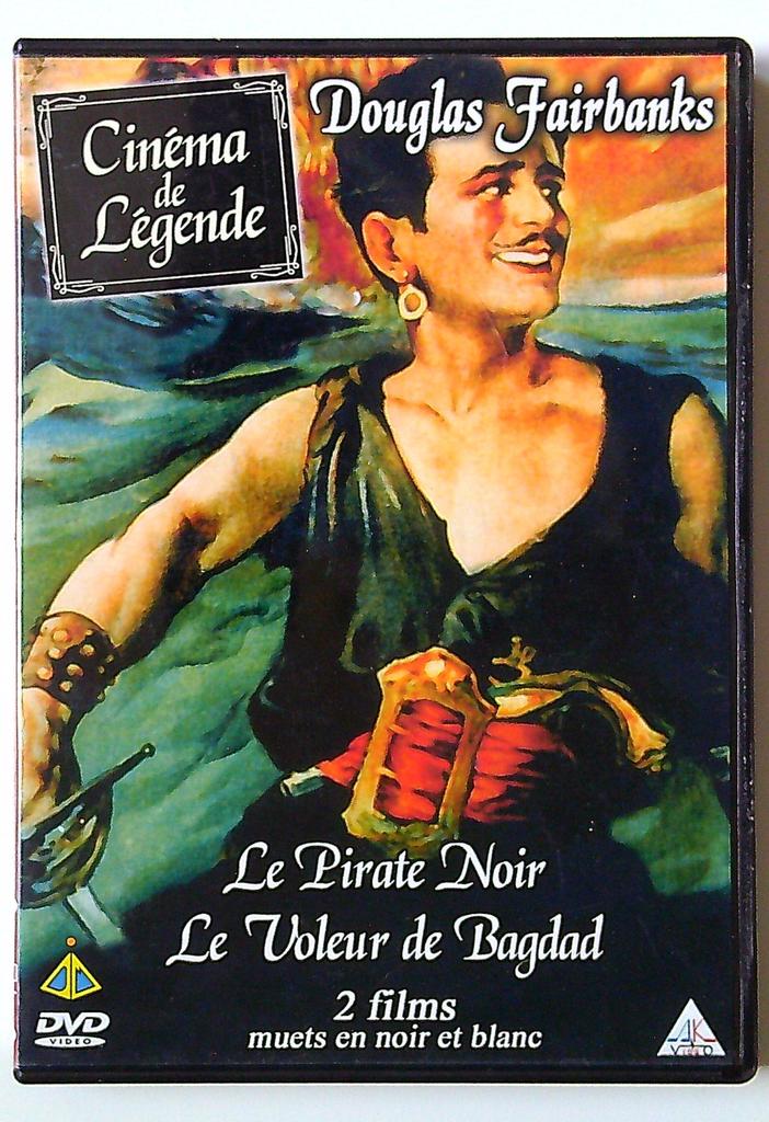 Dvd Cinéma de Légende Douglas Fairbanks 2 films muets