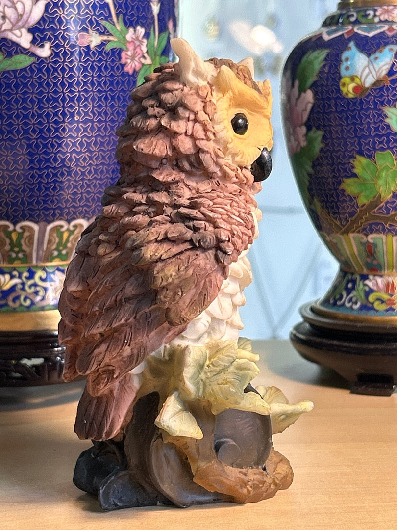 Figurine Hibou / Chouette Résine