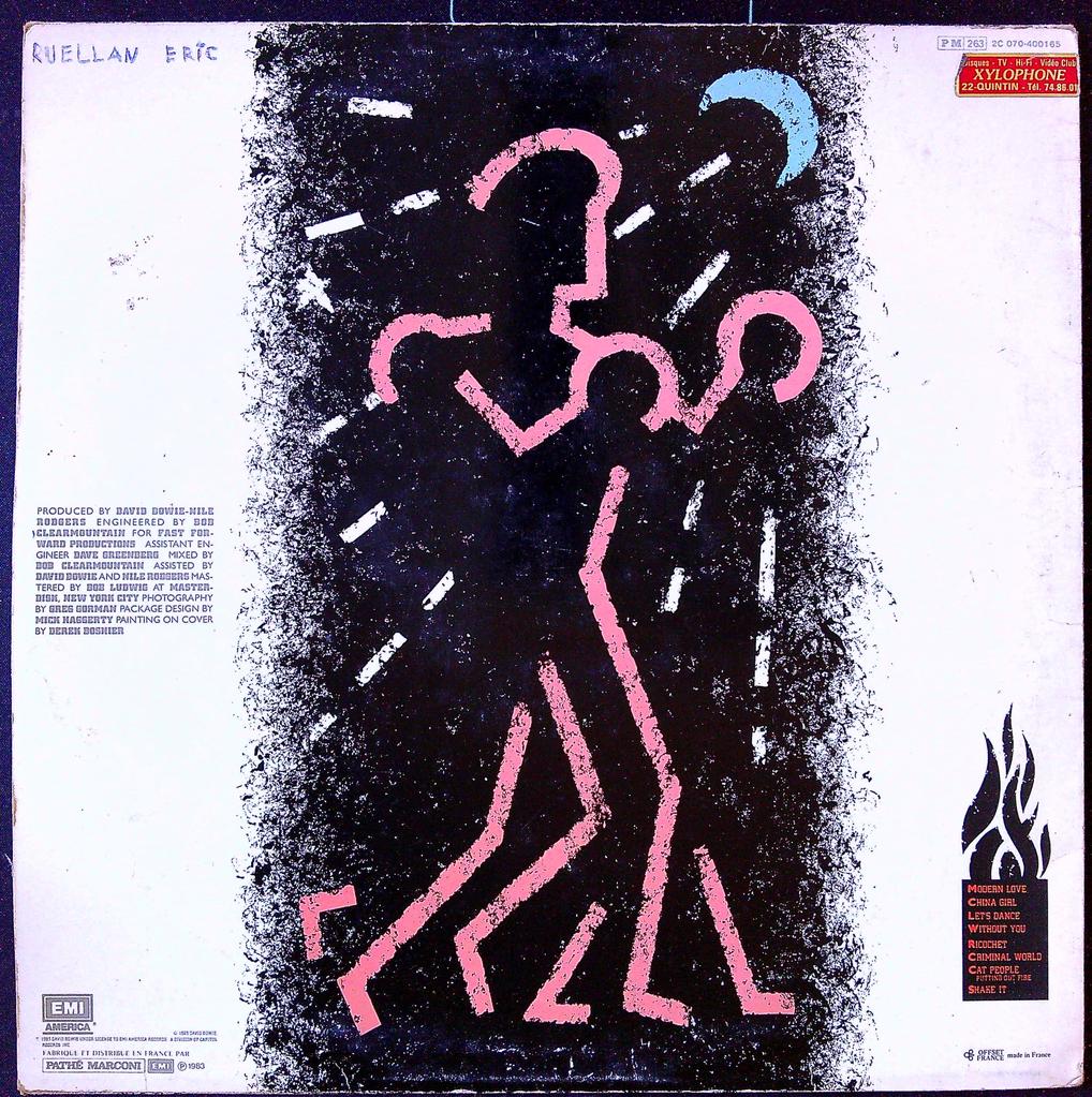 Vinyle 33 tours David Bowie Let s Dance