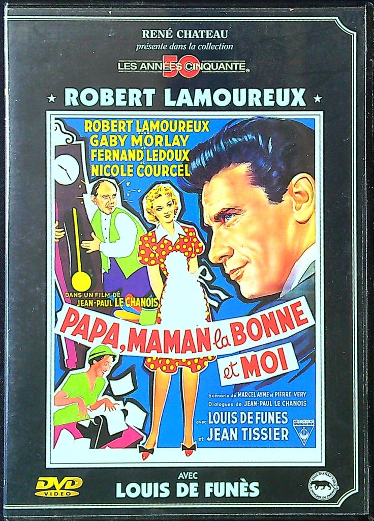 Dvd – Papa, Maman, la Bonne et Moi – Film – Louis de Funès