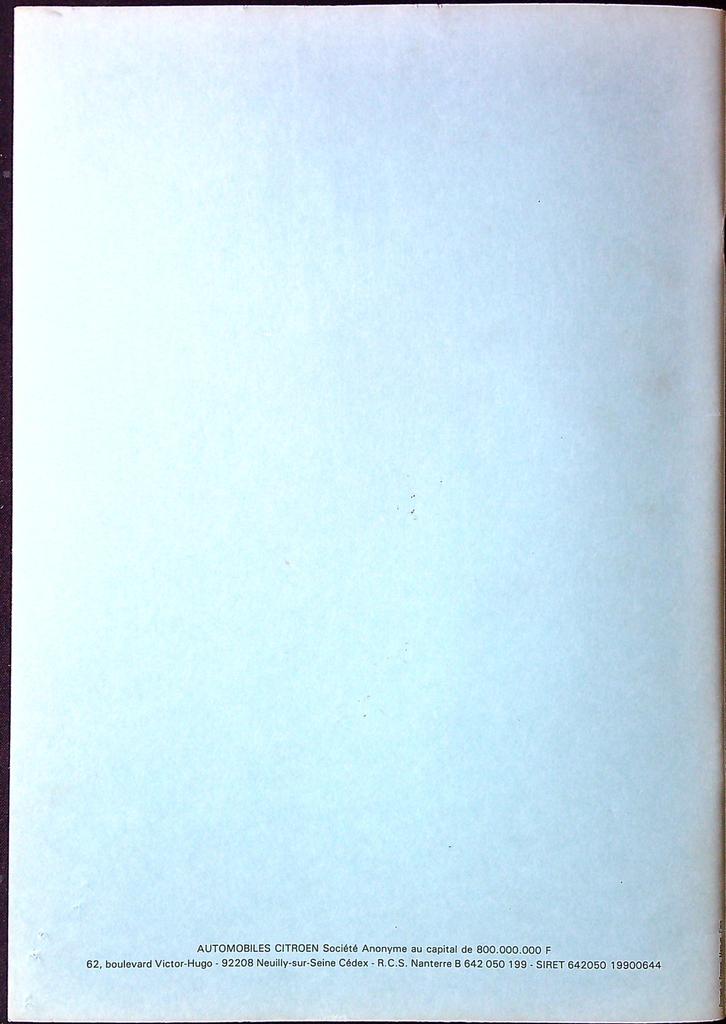 Livre Citroën 2cv4 2cv6 – Livre – Temps de facturation