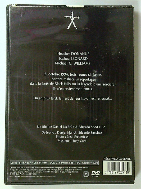Dvd Le Projet Blair Witch film horreur Daniel Myrick