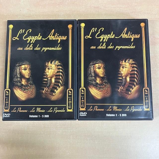 Dvd Ensemble De 2 Coffrets L'egypte Antique Au Delà Des Pyramides 10 Dvd