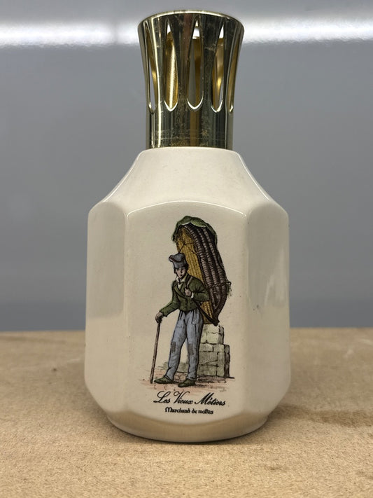 Lampe Berger – Les Vieux Métiers – Décoration – Porcelaine blanche vintage