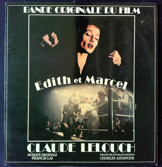 Vinyle 2lp Edith et Marcel - Bande Originale du Film