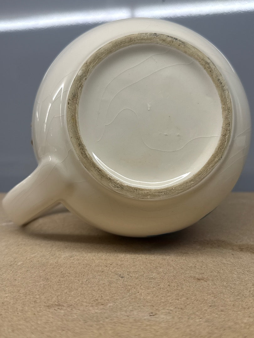 Pichet en céramique – Vaisselle – Motif bateau voile