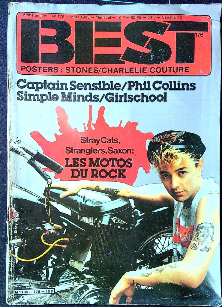 Magazine – Best N°176 – Hobbies – Rock Et Motards Vintage