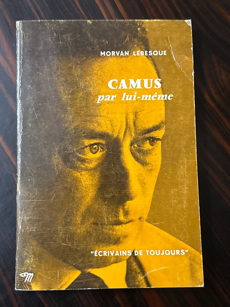 Livre – Éditions du Seuil – Littérature – Camus par lui-même