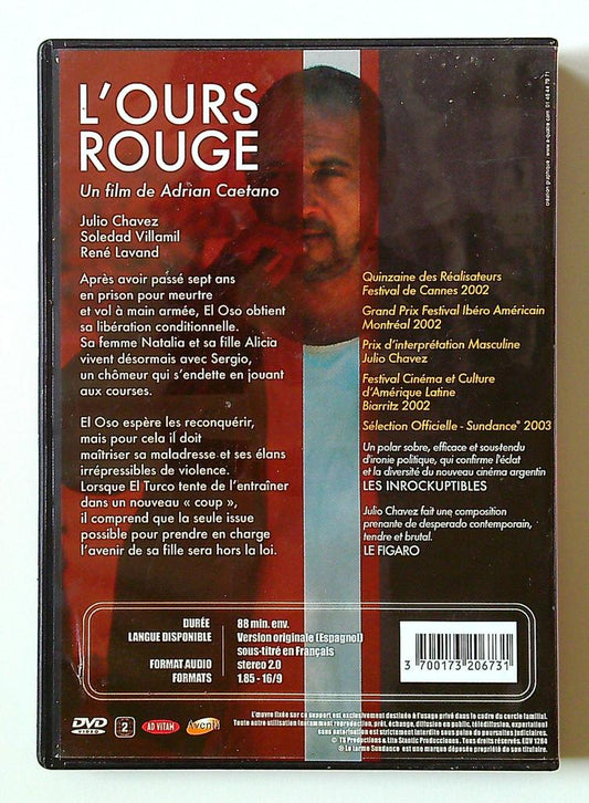 Dvd L'ours Rouge film de Adrian Caetano
