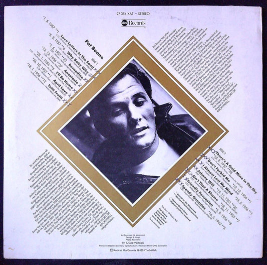 vinyle Pat Boone The Story of Rock and Roll