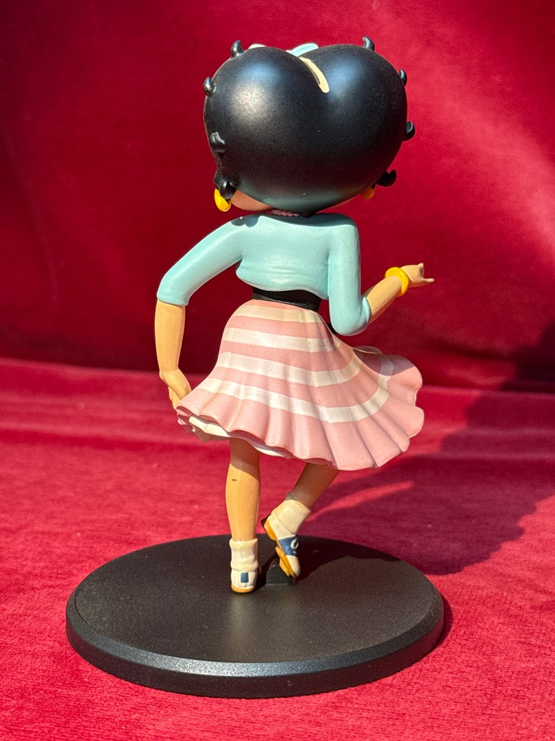 Figurine Betty Boop rose et bleu Fleischer Studios