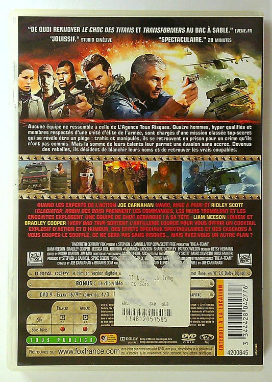 l'agence Tous Risques Dvd film action
