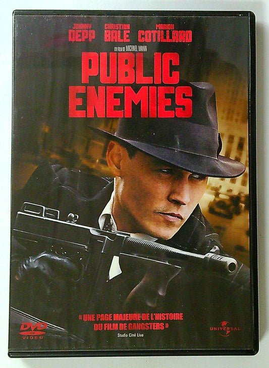 Dvd Public Enemies - Film Michael Mann Johnny Depp