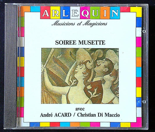 Cd – Arlequin Soirée Musette – Musique – Accordéon rétro