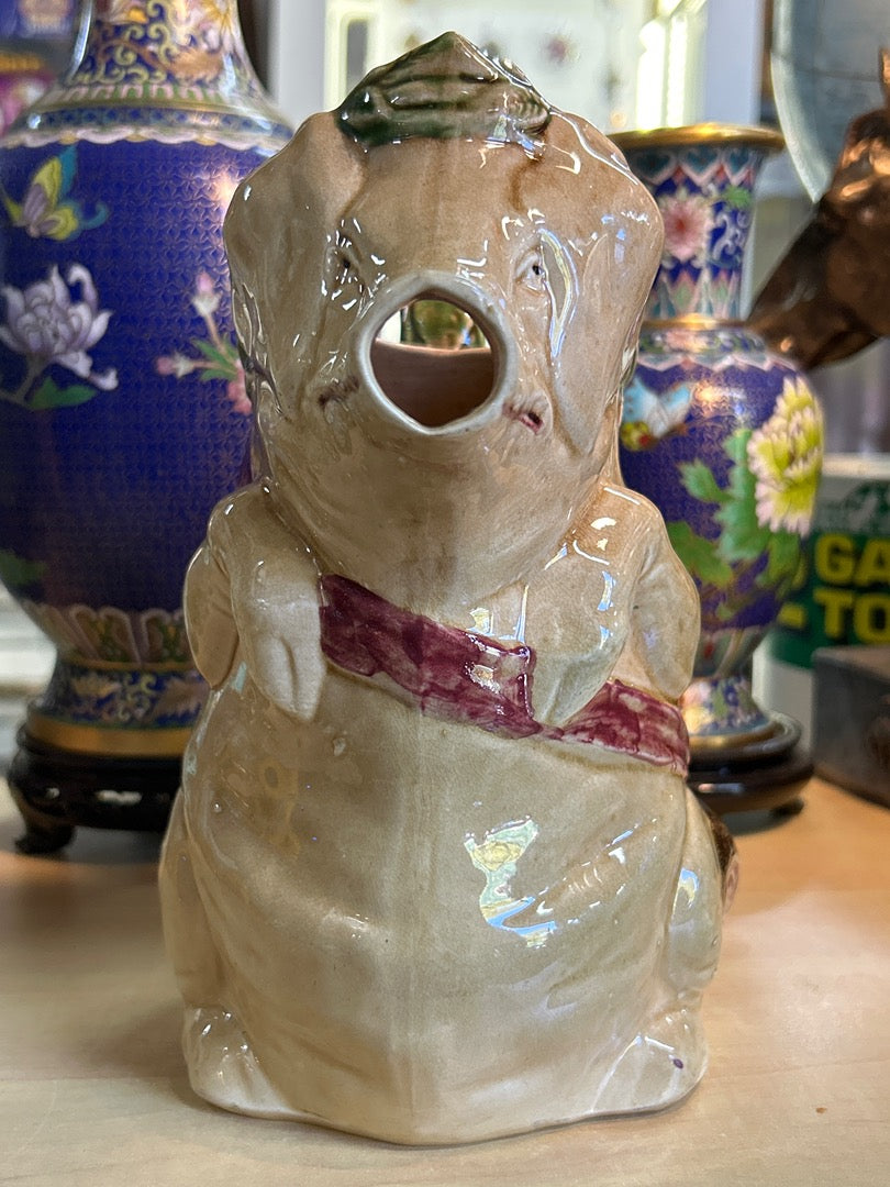 Pichet Barbotine Cochon