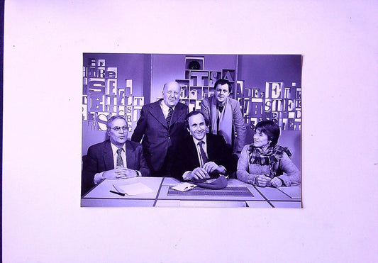 Photographie originale Des Chiffres Et Des Lettres Kipa 1983