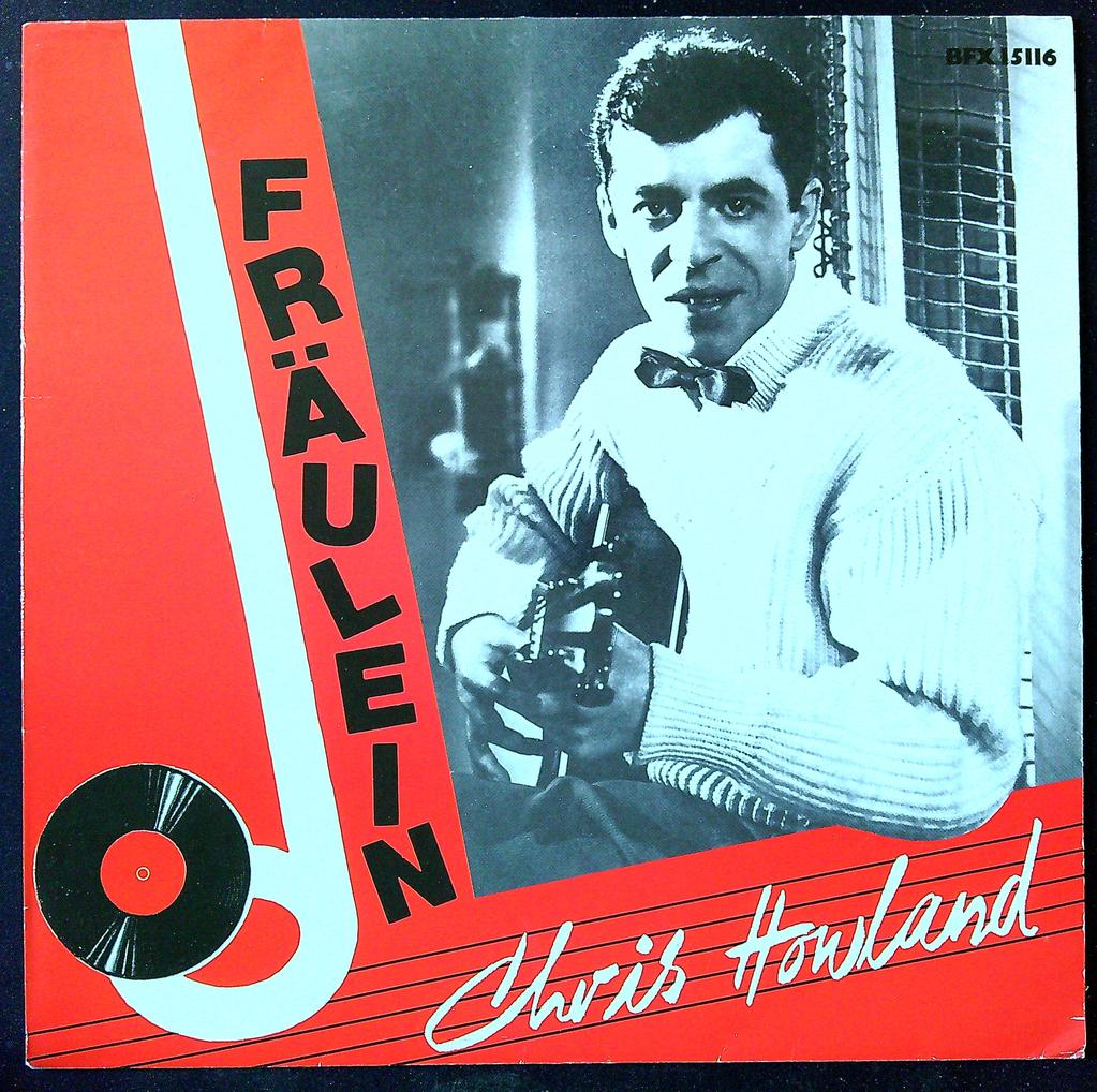 vinyle Chris Howland Fräulein Bear Family Records