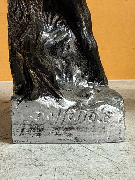 Statuette – Roffeno – Décoration – Cheval cabré noir métal