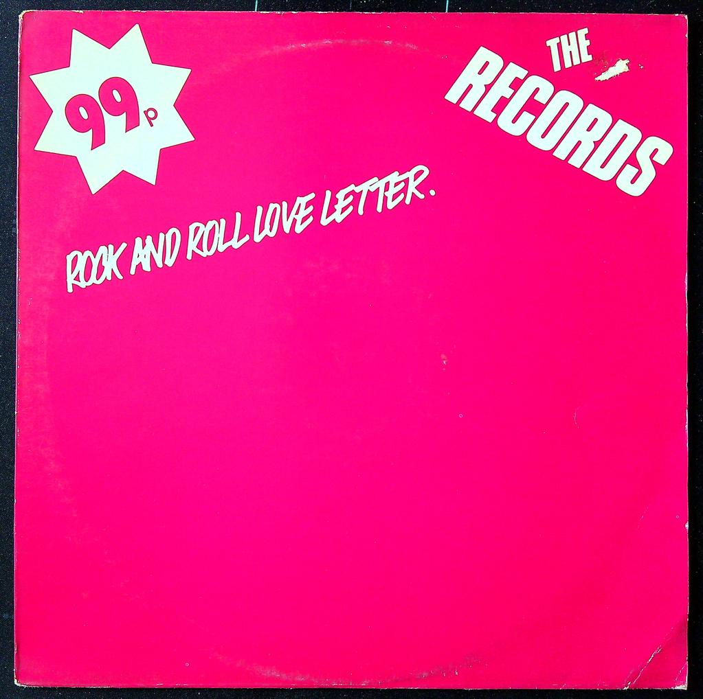 Disque vinyle – The Records – Musique Rock – Maxi 45 tours