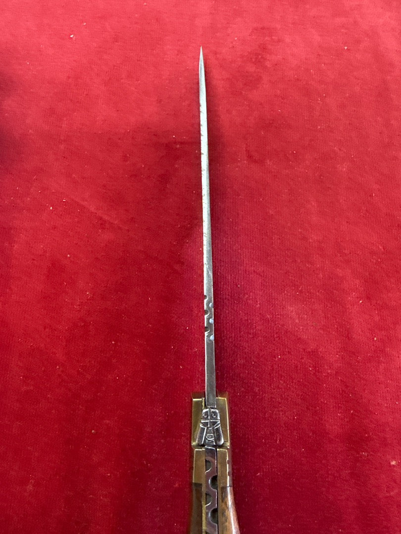 Couteau Laguiole – Couteau pliant bois et étui