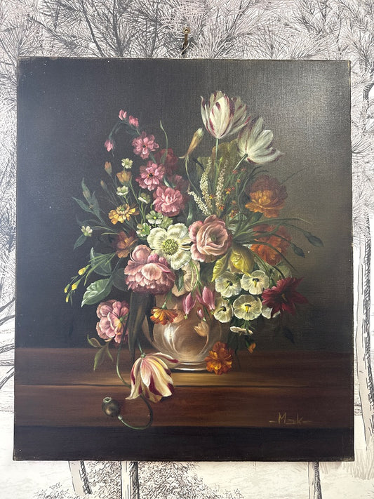 Tableau peinture – Mak – Peinture – Nature morte aux fleurs