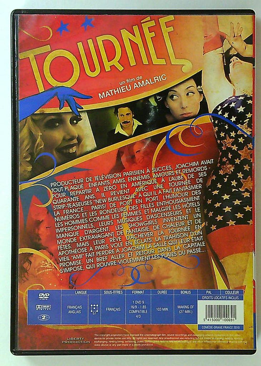 Dvd Tournée Mathieu Amalric - Film Comédie-drame