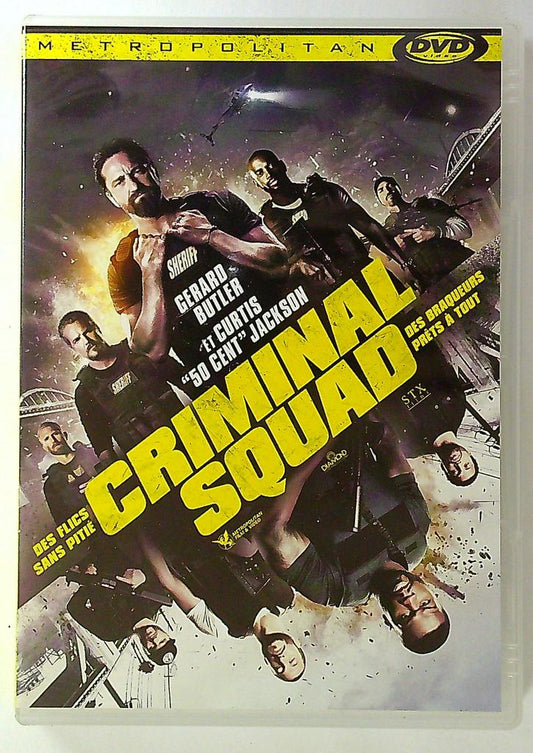 Dvd Criminal Squad Gerard Butler Curtis 50 Cent Jackson