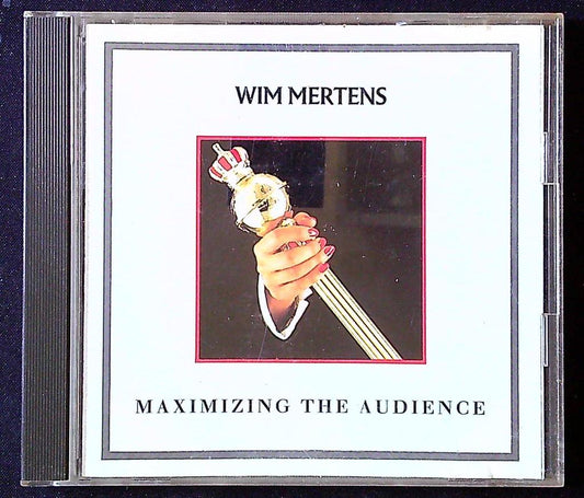 Cd Wim Mertens – Maximizing the Audience – Musique – Album minimaliste